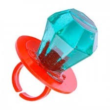 Ring pop uit verpakking
