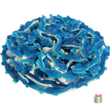 Snoep dolfijntjes haaien